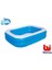 Pompa Dahil Değildir Bestway 12819 Büyük Boy Dikdörtgen Şişme Aile Havuzu 211X132X46CM Mavi Dikdört 2