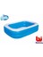 120-150 cm Pompa Hediyeli-Bestway 12819 Büyük Boy Dikdörtgen Şişme Aile Havuzu 211X132X46CM Dikdört 1