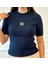 Broşlu Bisiklet Yaka T-Shirt 2