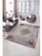 Dijital Baskılı Kaymaz Taban Yıkanabilir Klasik Yolluk Mutfak Salon Halısı, N-Klasik-05-Bordo, 3