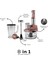 220 - 240 V Mastermaid Prosteel Cam Mutfak Robotu Uzun Blender Ayaklı 6 Bıçaklı 2500 W Rosegold 120 3