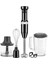 220 - 240 V Aksesuarlı El Blenderi Seti Onyx Black - 5KHBV83EOB Paslanmaz Çelik C 1
