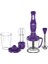 SK233 Narenciye Sıkacak Blender Seti 1500 Watt 1000 ml Mor Metal 2 Kademeli rib 5