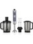 800 - 1200 Watt A447-13 Mia Mega Blender Set Azura/krom Ithalatçı li 2 Kademeli Çelik 1