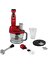 Kırmızı 4708 Multi Blender Set Kırmızı Metal  Plastik 800 - 1200 Watt  t 1