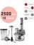 50 Hz / 60 Hz 2500W Turbo Doğrayıcı, Dilimleme Rondo, Blender - Ikili Çelik Mikser 8 In 1 Çok Amaçl 1
