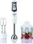 800 - 1200 Watt Diva El Blender Seti Beyaz GH21590 Plastik 1 - 2 L Beyaz Plastik 3