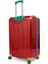 Orta Boy %100 Polikarbon Valiz 4x2 Teker Bordo 1089 2