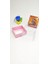 Beyaz Puantiyeli Pembe Asetat Kutu 10'lu - 8X8X3 cm 4