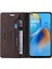Oppo F19 4G/A74 4g Premium Deri Iki Kart Yuvaları Kickstand Için Kılıf (Yurt Dışından) 4