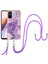 Xiaomi Redmi Için 12C Mermer Tampon Crossbody Kordon Askısı Yumuşak (Yurt Dışından) 4