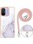 Xiaomi Redmi Için 12C Mermer Tampon Crossbody Kordon Askısı Yumuşak (Yurt Dışından) 3