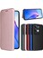 Oppo RENO8PRO Artı Kart Ekleme Deri Için Kılıf Folio Flip Case Karbon (Yurt Dışından) 5