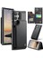 Samsung Galaxy S24 Ultra Kart Tutucu Pu Deri Için Caseme Cüzdan Kılıf (Yurt Dışından) 1