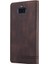 Sony Xperia 20 Premium Deri Kickstand Premium Deri Iki Için Kılıf (Yurt Dışından) 5