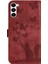 Samsung Galaxy S23 Kart Cep Kabartmalı Kelebek Kedi Flip Folio (Yurt Dışından) 5
