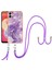 Samsung Galaxy A04E Mermer Anti-Scratch Yumuşak Crossbody Kordon Için Kılıf (Yurt Dışından) 2