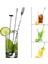 3 Adet Ekstra Uzun Paslanmaz Çelik Karıştırma Kaşıkları Spiral Desen Bar Kokteyl Çalkalayıcı Kaşık Barware Çay Kahve Dondurma Suyu Içecek Milkshake Için Karıştırma Kaşığı (Yurt Dışından) 5