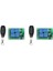 2x Dc 12 V 4ch 4 Ch Kablosuz Rf Uzaktan Kumanda Işık Anahtarı Radyo Alıcı Modülü + Verici Garaj Kapıları/lamba (Yurt Dışından) 1
