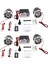 2x Motosiklet Ses Ses Sistemi Stereo Hoparlör Su Geçirmez Motosiklet Scooter Fm Radyo Bluetooth USB Tf Mp3 Müzik Çalar (Yurt Dışından) 1