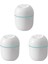 3x Hava Nemlendirici USB Küçük 220 ml Mini Taşınabilir Serin Mist Difüzör Yatak Odası Masası Araba Seyahat Aroma , Beyaz (Yurt Dışından) 1
