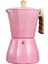 3x Latte Mocha Kahve Makinesi Italyan Moka Espresso Cafeteira Percolator Pot Soba Üstü Kahve Makinesi 300 ml Pembe (Yurt Dışından) 1
