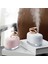 300 ml Mini Hava Nemlendirici USB Aromaterapi Aroma Esansiyel Yağı Difüzör Serin Mist Maker LED Gece Lambası-Beyaz (Yurt Dışından) 4