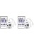 2x DC12-24V 28 Anahtar Rf Denetleyici Wifi App Müzik Ses Uzaktan Kumanda WS2812B WS2811 Rgb LED Şerit Işık Ev Dimmer (Yurt Dışından) 1