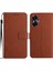 El Kartı ile Realme C55 Elmas Kabartmalı Cüzdan Pu Deri Için Flip Case (Yurt Dışından) 1