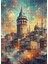 Ahşap Mdf Puzzle Yapboz Tarihi Galata Kulesi 500 Parça 50*70 cm 1