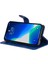 Iphone 14 Için Flip Case Pro Klasik Düz Renk Iş Cüzdan Telefon Kılıfı (Yurt Dışından) 4