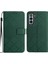 Samsung Galaxy S22 Artı El Kayışı Manyetik Kapak Kartı ile Flip Case (Yurt Dışından) 1