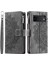 Google Piksel 6 Pro Karbon Fiber Pu Ince Tahıl Pu Kırmızı ile Eklenmiş Durumda (Yurt Dışından) 1