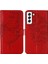 Samsung Galaxy S22 5g Kabartma Kelebek Premium Deri Flip Case (Yurt Dışından) 1