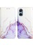 Sony Xperia 5 V Pu Deri Mermer Desen Cüzdan Kickstand Için Kılıf (Yurt Dışından) 1