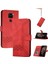 Xiaomi Redmi Not 9 ile Uyumlu Cüzdan Kılıf Pu Deri Kart Kapak ile Kullanışlı Standı Özelliği (Yurt Dışından) 1
