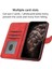 Xiaomi Redmi Not 9 ile Uyumlu Cüzdan Kılıf Pu Deri Kart Kapak ile Kullanışlı Standı Özelliği (Yurt Dışından) 3