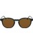 L 6030S 301 50 Unisex Oval Yeşil Kemik Güneş Gözlüğü 2