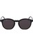 L 6030S 001 50 Unisex Oval Füme Kemik Güneş Gözlüğü 2