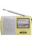 Go İthalat Krem Renk Cep Tipi Analog Fm Radyo VS-R321 (2818) 1