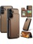 Samsung Galaxy A35 5g Pu Deri Ince Darbeye Dayanıklı Caseme Cüzdan Kılıf (Yurt Dışından) 5