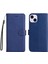 Iphone 15 Için Flip Case Artı Klasik Düz Renk Iş Cüzdan Telefon (Yurt Dışından) 1