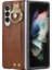 Samsung Galaxy Z Için Kılıf Fold 3 Bilek Kayışı Kolaylık Premium Pu (Yurt Dışından) 1