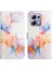 Xiaomi Redmi Için Not 13 Pro 4g Cüzdan Kickstand Pu Deri Mermer (Yurt Dışından) 1