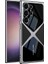 Samsung S24 Ultra Kılıf Kamera Korumalı Xpro Pc + Deri Arka Yüzey Kapak 1
