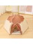 Kedi Evi Kedi Çadırı Katlanabilir Açık Çadır Köpek Evi Yaz Kedi Evi Dört Mevsim Mat Pet House (Yurt Dışından) 1