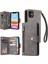 El Kayışı Kart Tutucu Fermuar ile iphone 11 Için Manyetik Deri Kılıf (Yurt Dışından) 1