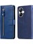 Ile Uyumlu Realme 10 Pro Plus Moda Fermuar Çevirme Deri Telefon Kılıfı Kart Tutuculu Manyetik Cüzdan Telefon Kılıfı (Yurt Dışından) 4