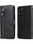 Ile Uyumlu Samsung Galaxy S24 Plus Moda Fermuar Çevirme Deri Telefon Kılıfı Kart Tutuculu Manyetik Cüzdan Telefon Kılıfı (Yurt Dışından) 4