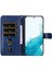 Ile Uyumlu Samsung Galaxy S23 Moda Fermuar Çevirme Deri Telefon Kılıfı Kart Tutuculu Manyetik Cüzdan Telefon Kılıfı (Yurt Dışından) 5
